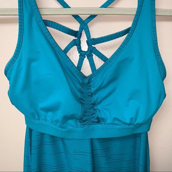 🚫 SOLD prAna Striped Dreaming Shelf Bra Dress XS - Picture 4 of 10